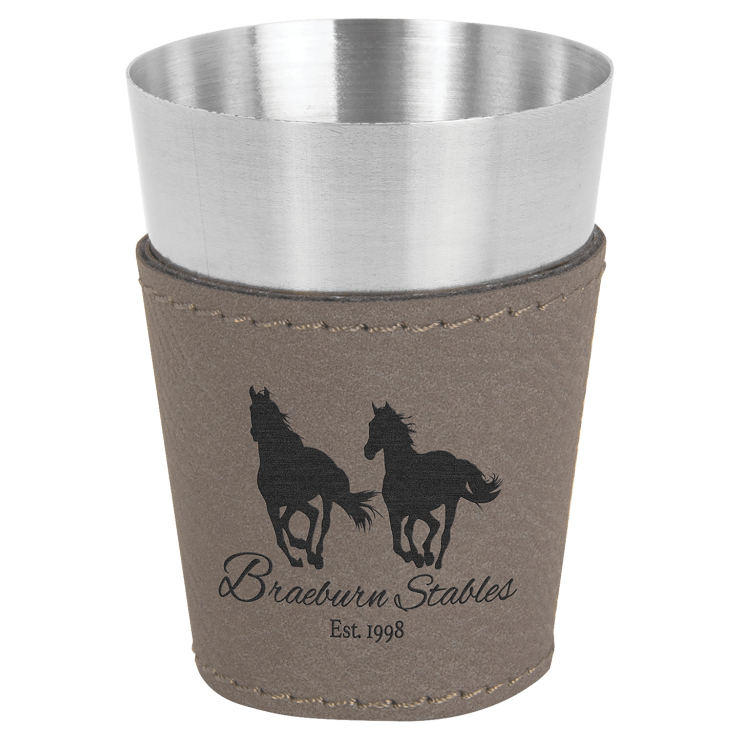 Custom Shot Glass - Grey