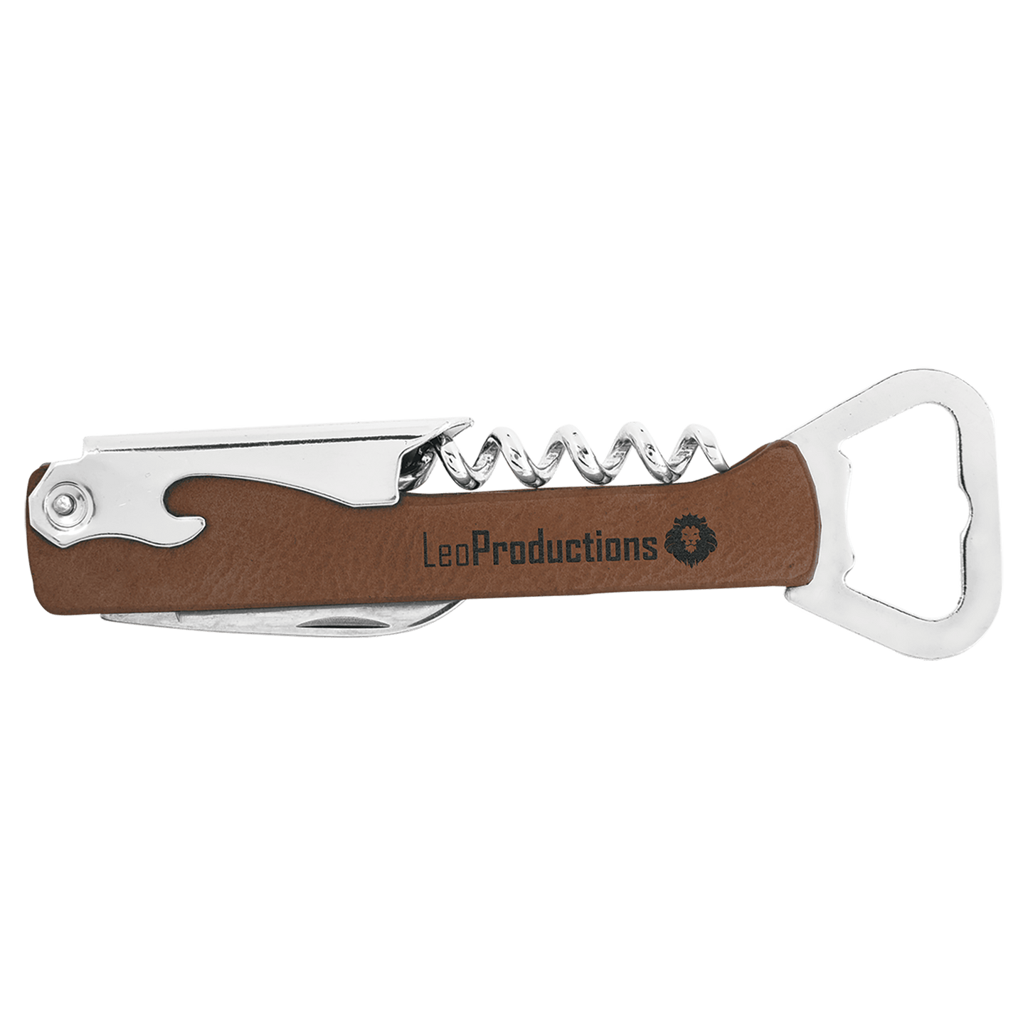 Custom Wine Key - Dark Brown
