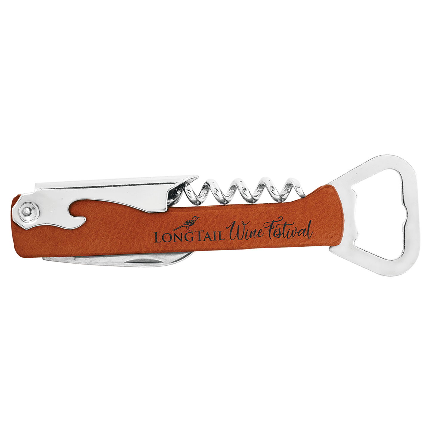 Custom Wine Key - Rawhide