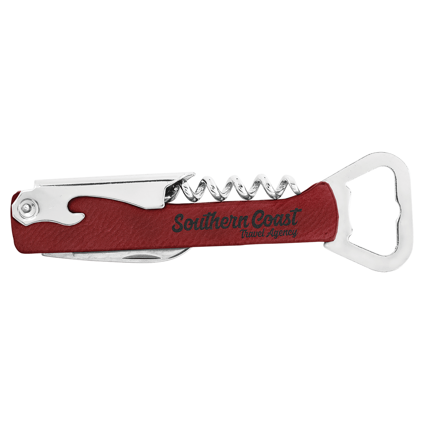 Custom Wine Key - Maroon