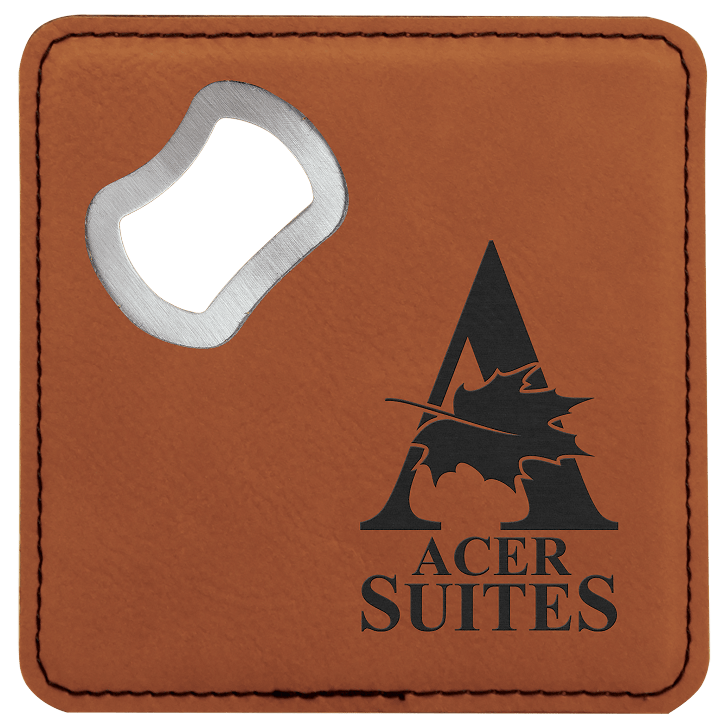 Coaster Bottle Opener - Rustic