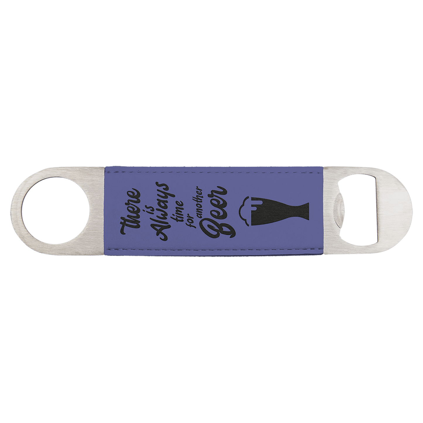 Custom Bottle Opener - Purple