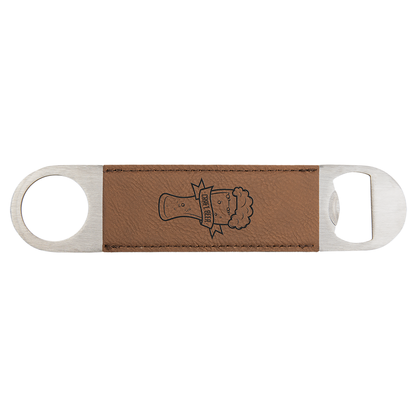 Custom Bottle Opener - Dark Brown