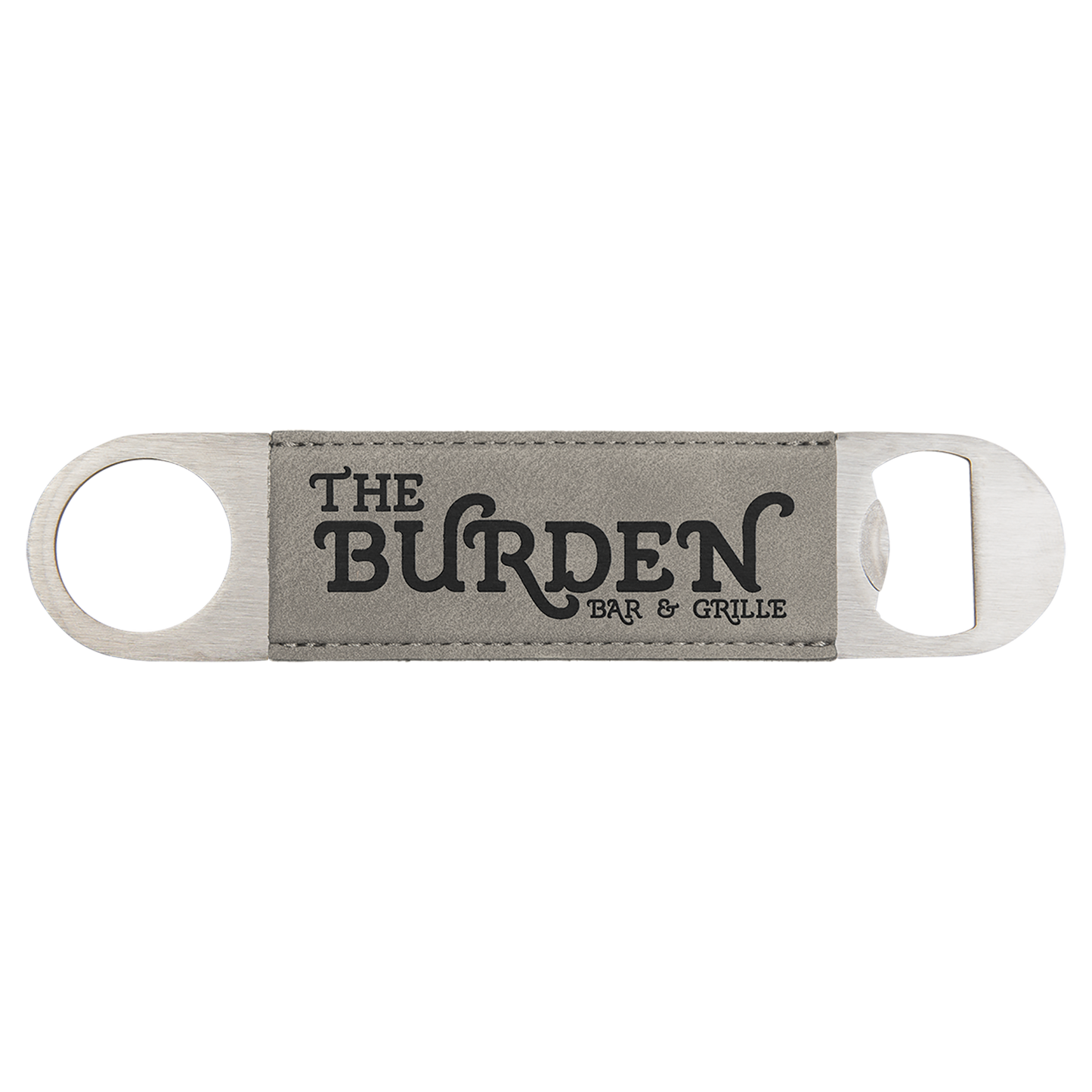 Custom Bottle Opener - Grey