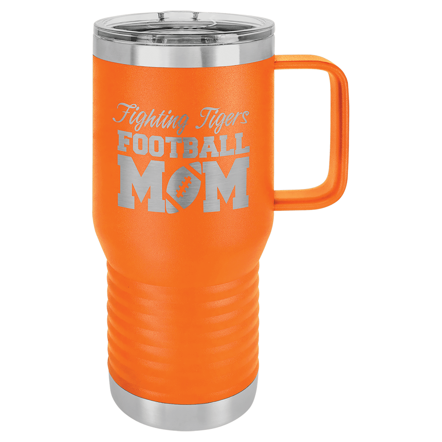 Custom Travel Mug - 20 Ounce - Orange