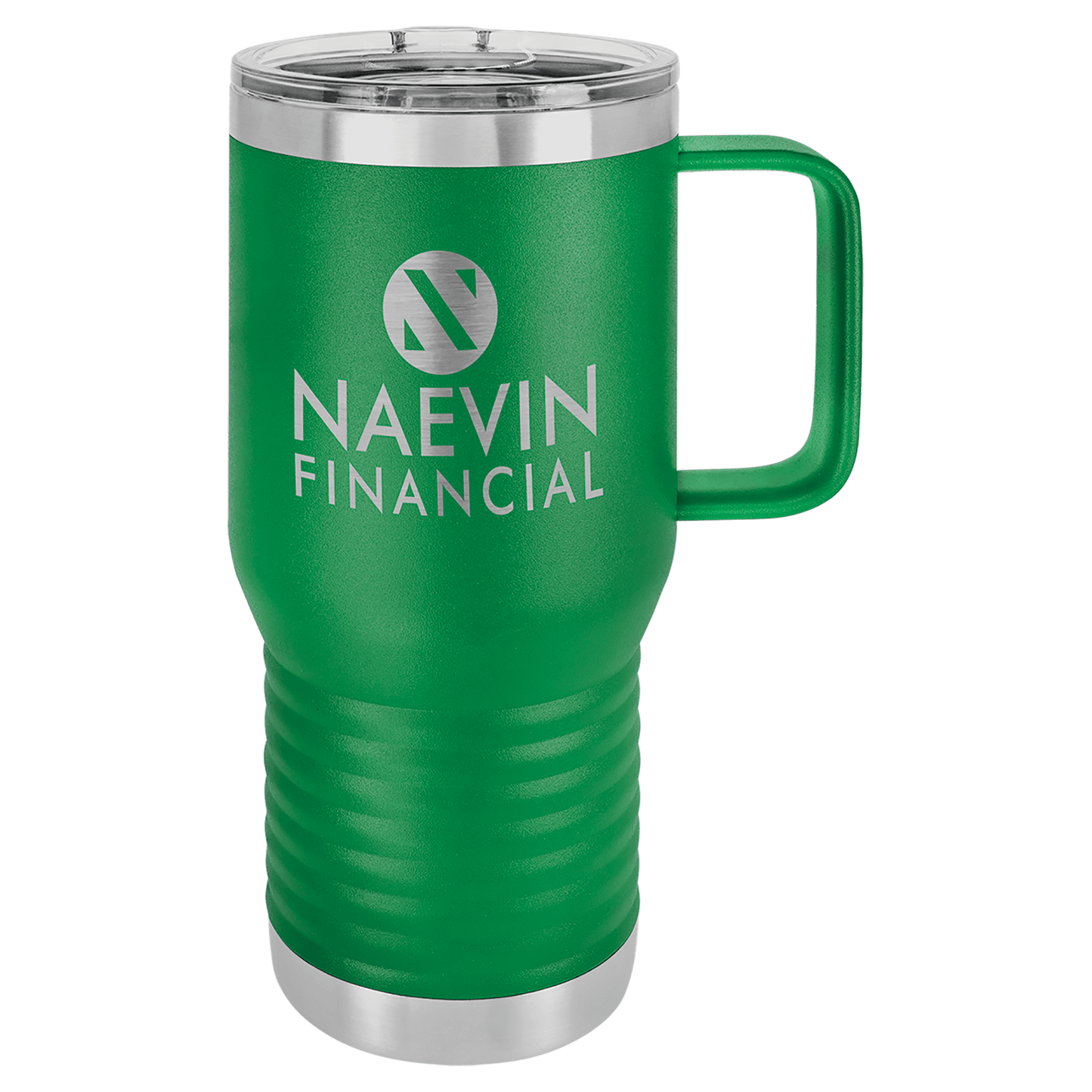 Custom Travel Mug - 20 Ounce - Green