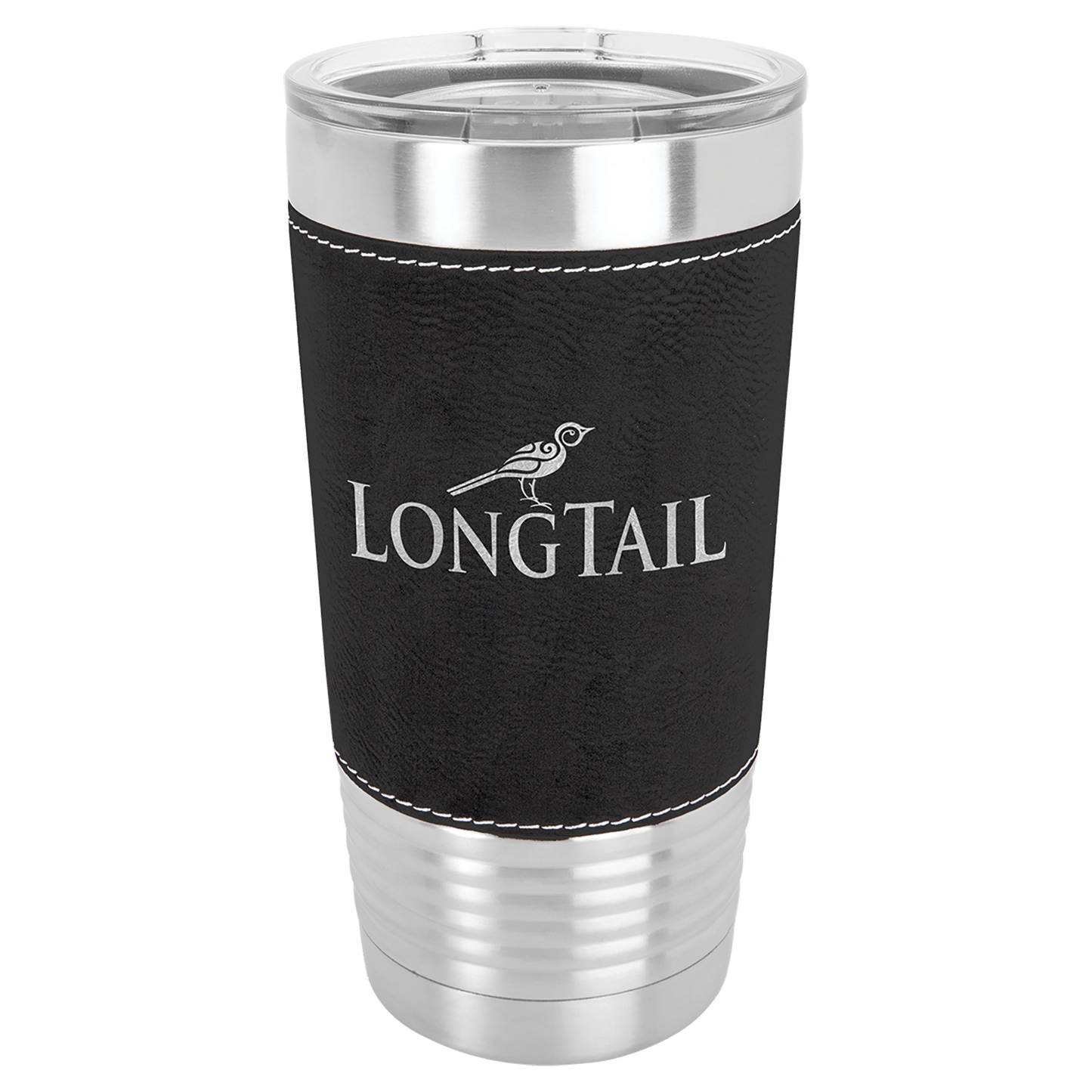 Leather Tumblers - 20 ounce - Black