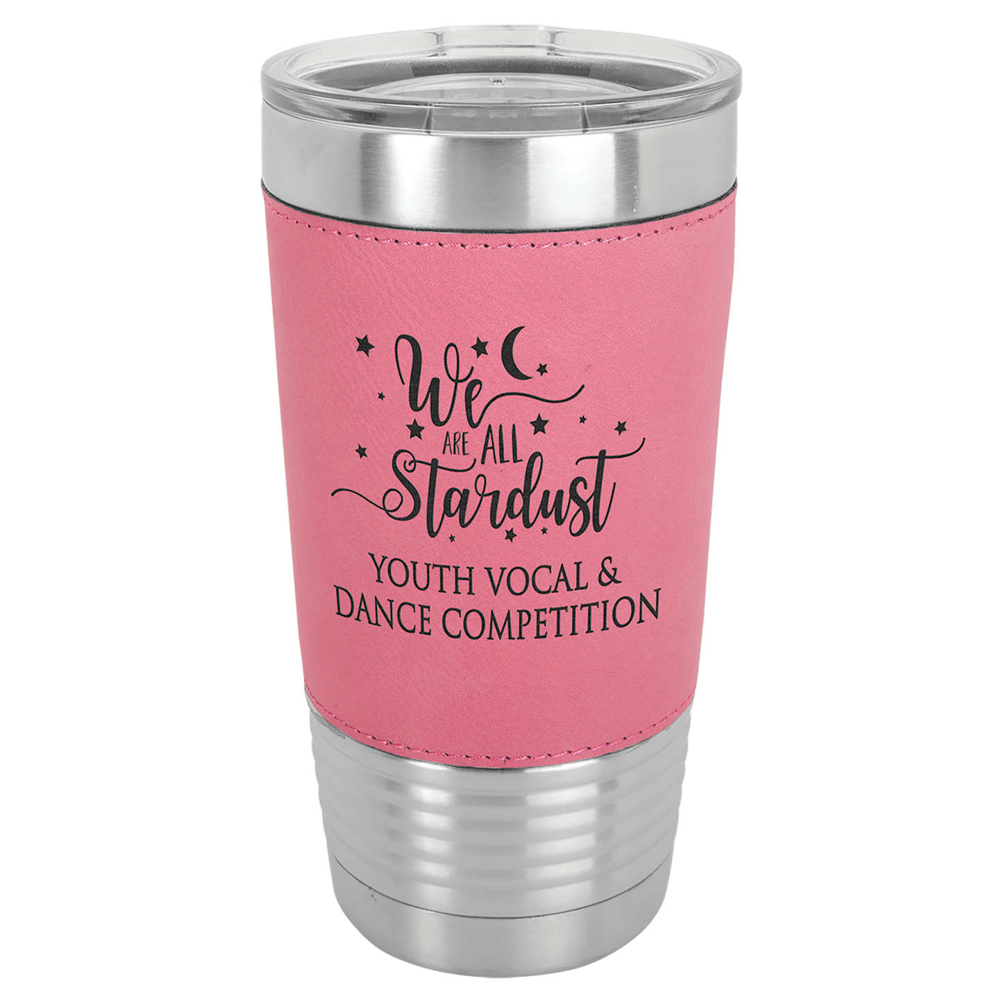 Leather Tumblers - 20 ounce - Pink