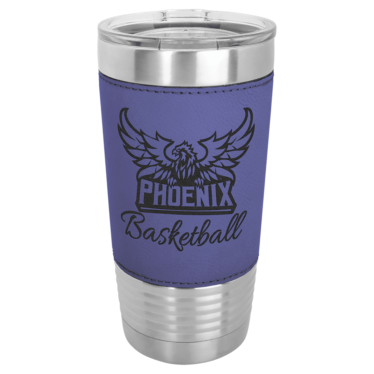Leather Tumblers - 20 ounce - Purple