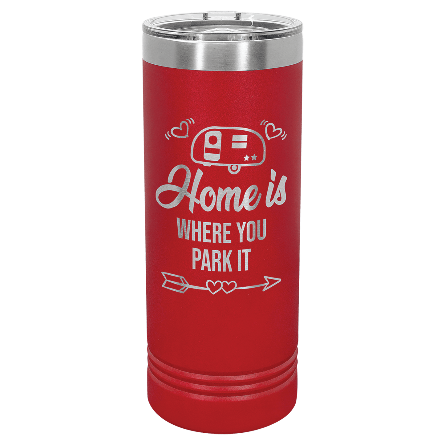 Custom Skinny Tumbler - Red
