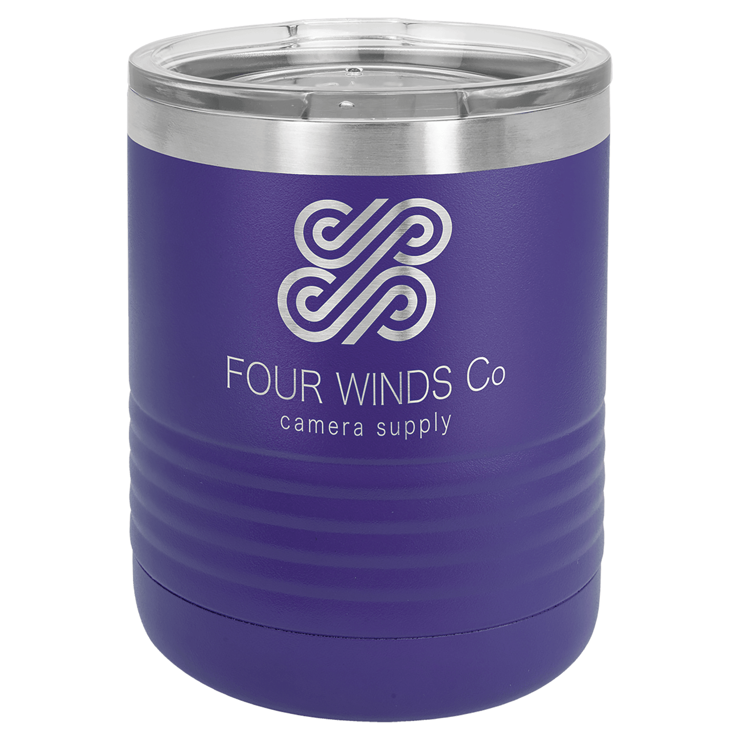 Custom Tumbler - 10 ounce - Purple