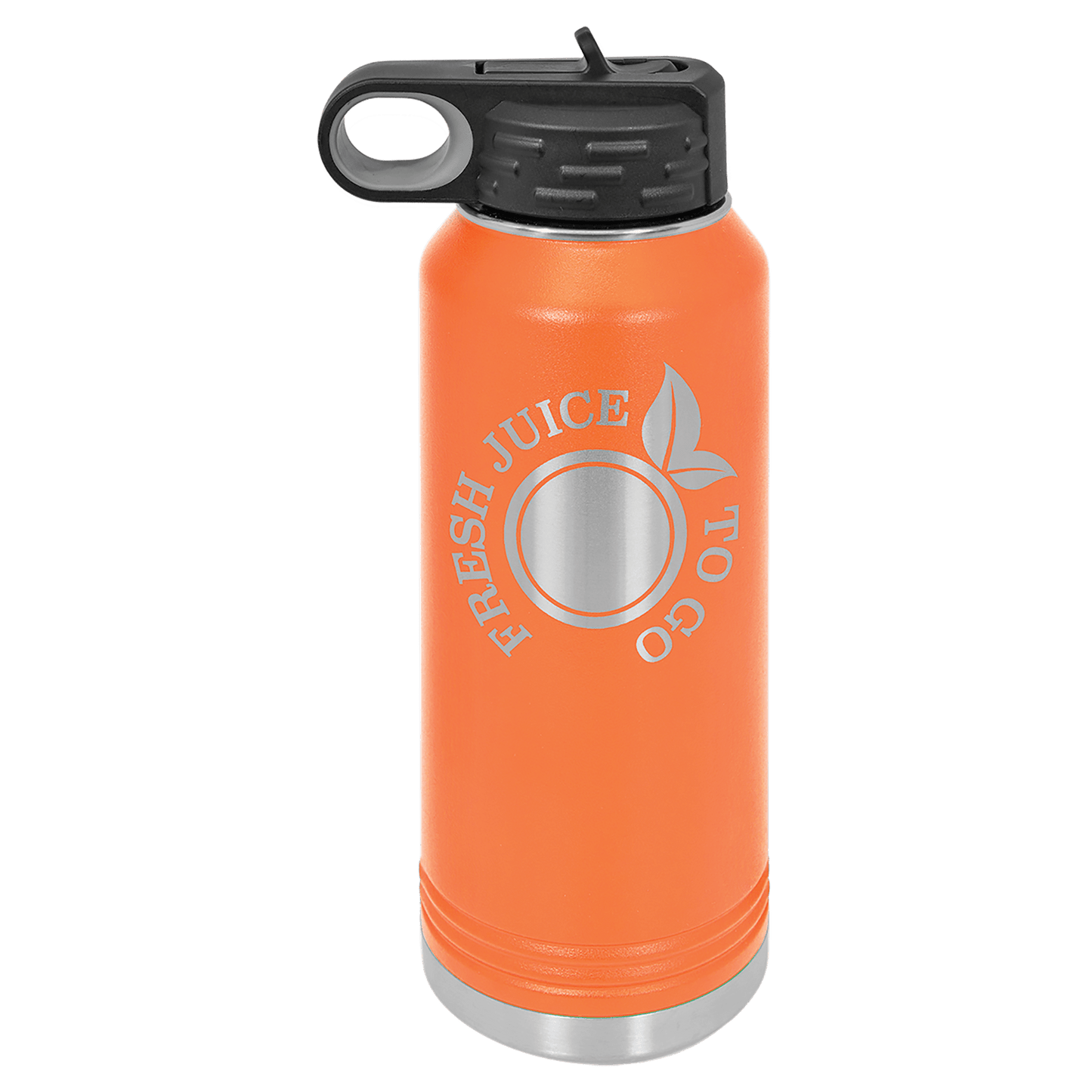 Custom Water Bottle - Orange