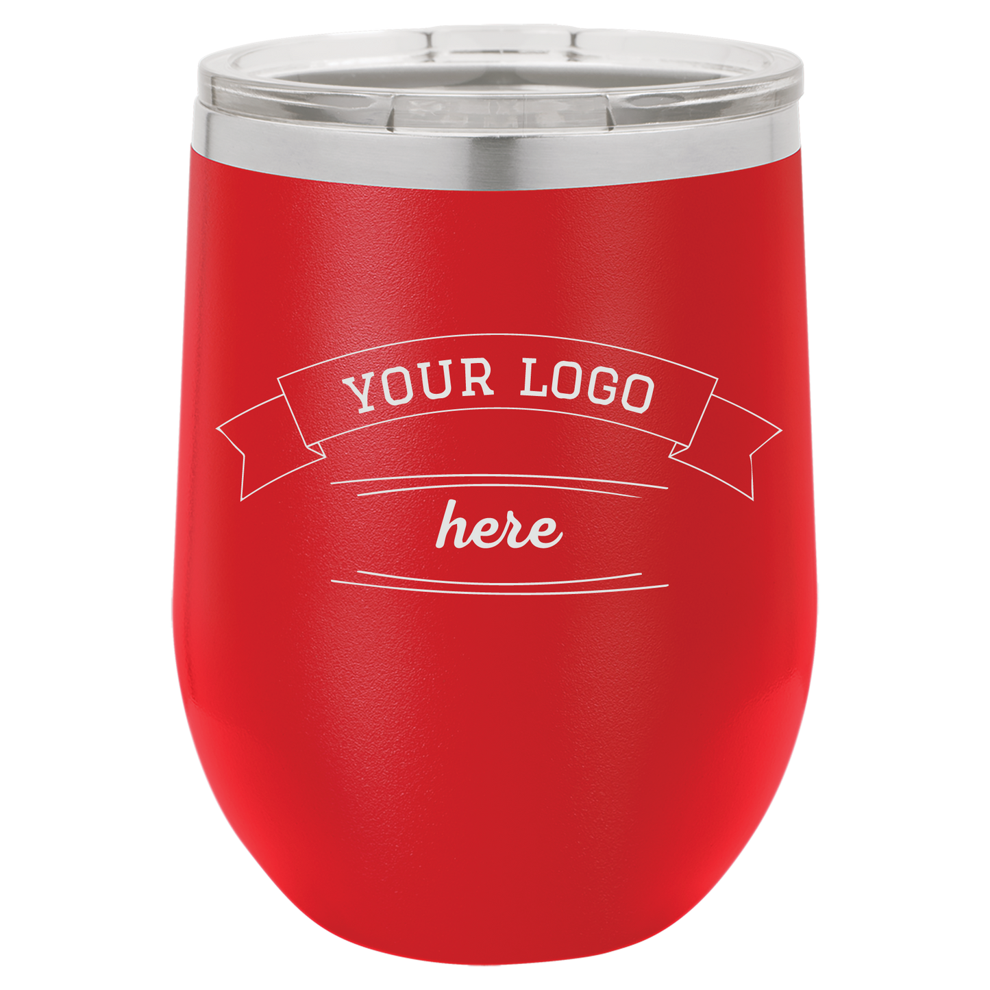 Custom Wine Tumbler - Red