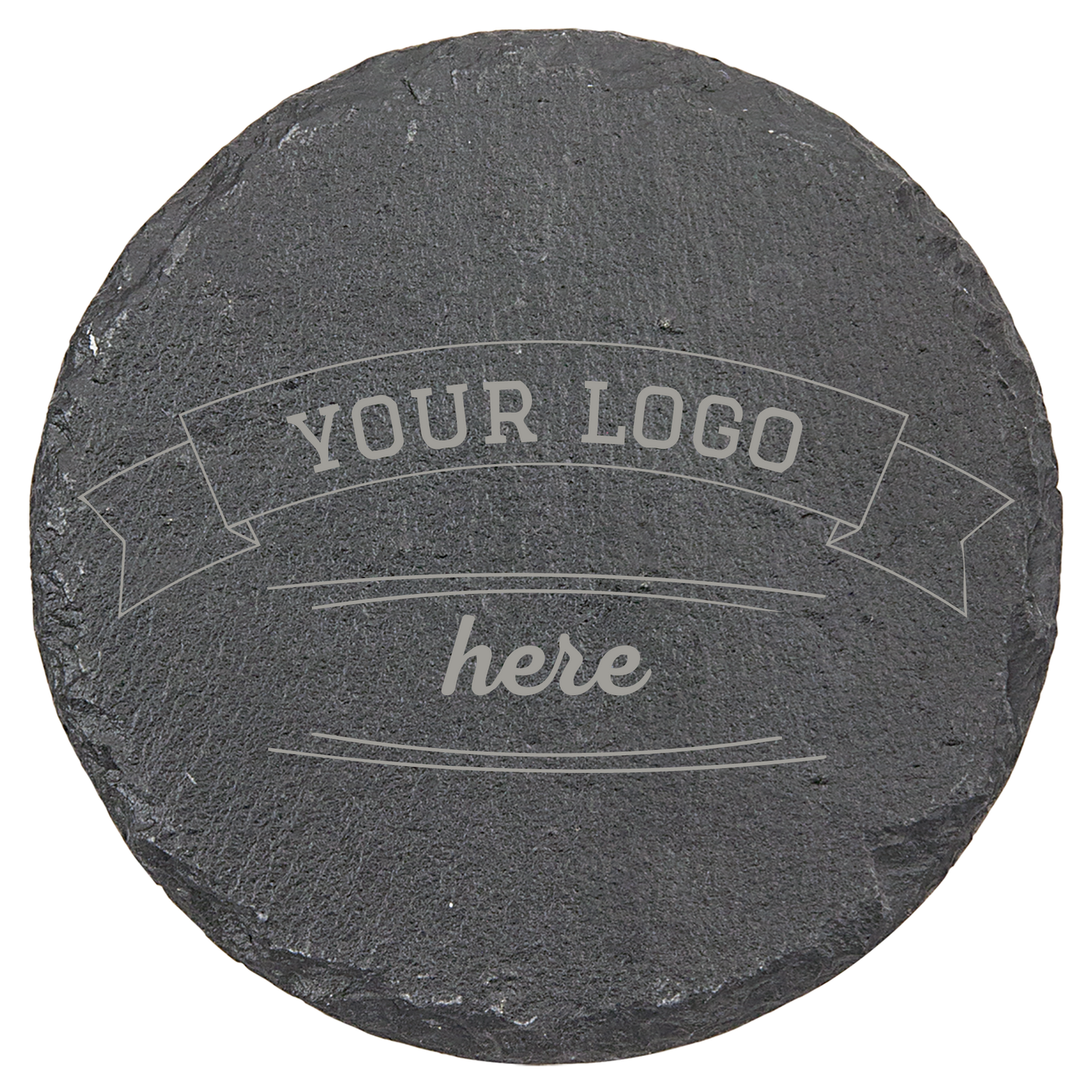 Slate Coaster - Circle (Single Coaster)