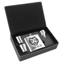Custom Flask Gift Set - Metal - Stainless Steel