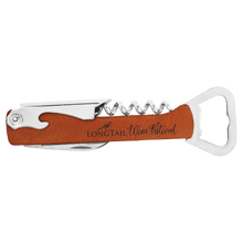 Custom Wine Key - Rawhide