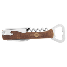 Custom Wine Key - Rustic with Gold Engraving
