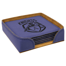 Custom Coaster set - Square - Purple