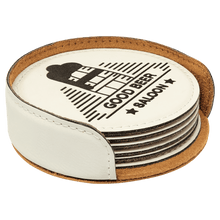 Custom Coaster Set - White