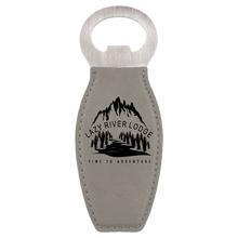 Custom Bottle Opener Magnet - Grey