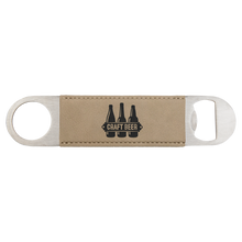 Custom Bottle Opener - Light Brown