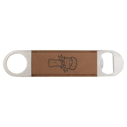 Custom Bottle Opener - Dark Brown
