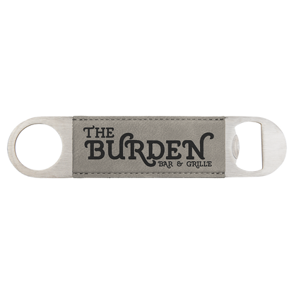 Custom Bottle Opener - Grey