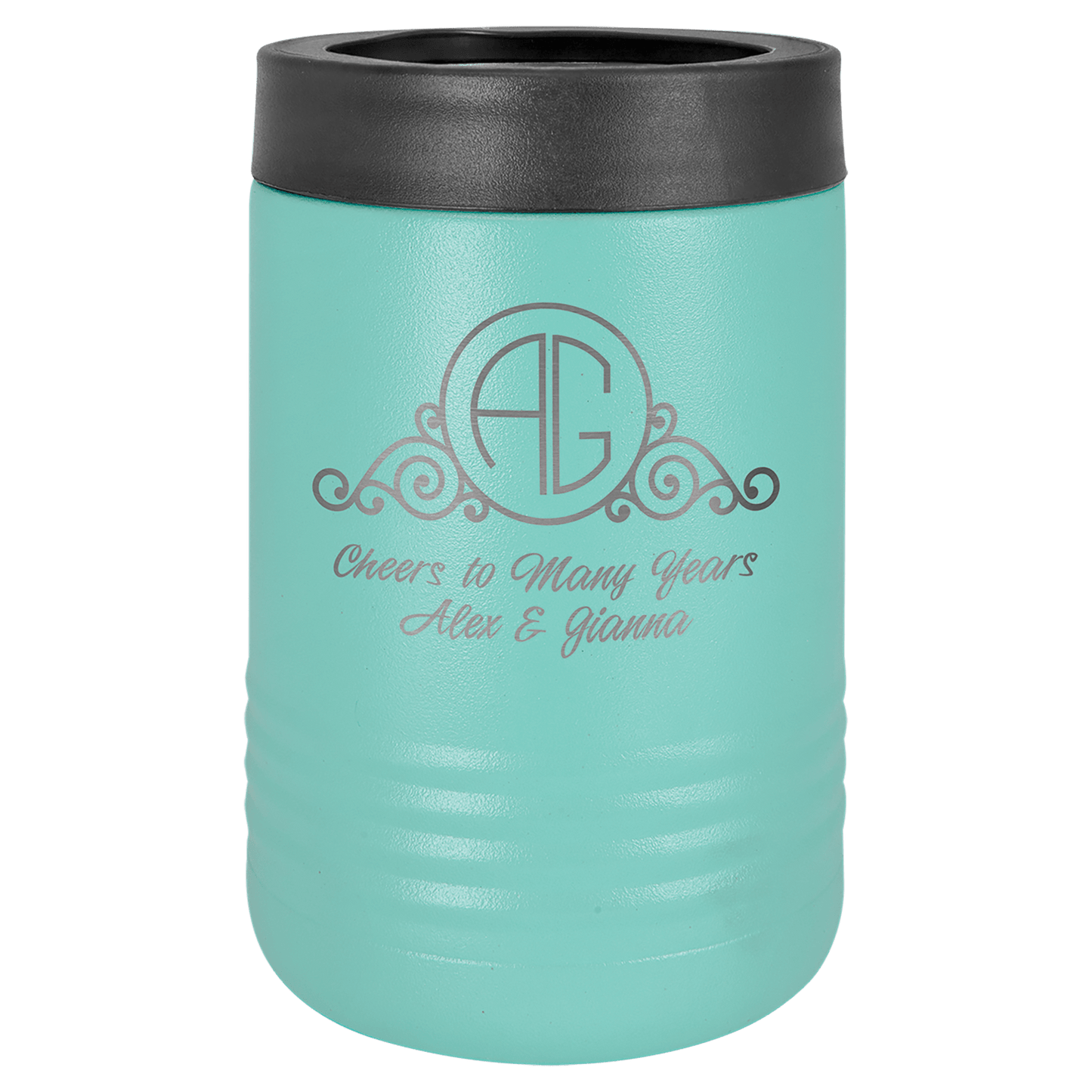 Custom Bottle/Can Holder - Teal