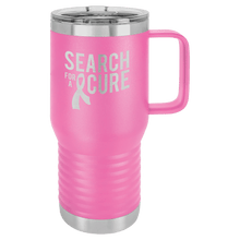 Custom Travel Mug - 20 Ounce - Pink