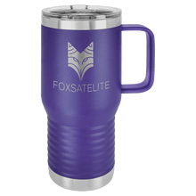 Custom Travel Mug - 20 Ounce - Purple