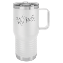 Custom Travel Mug - 20 Ounce - White