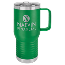 Custom Travel Mug - 20 Ounce - Green