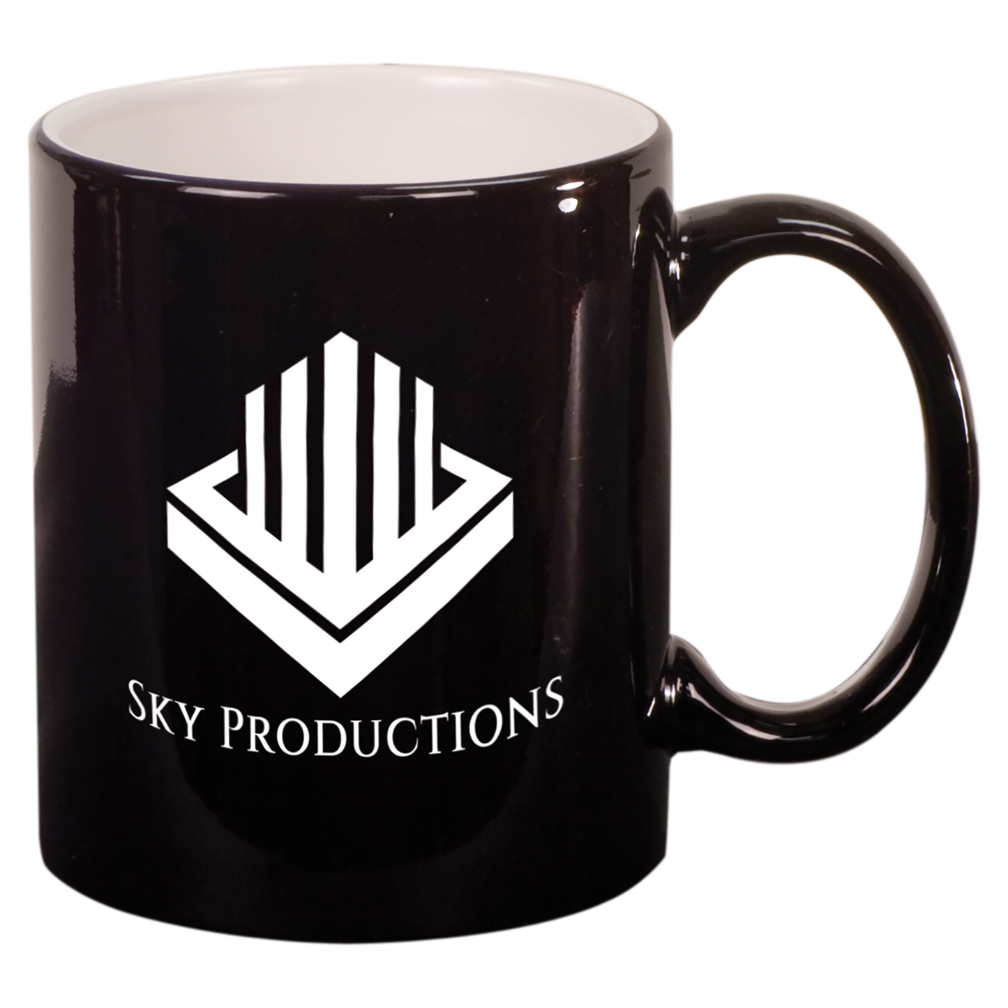Custom Coffee Mug - 11 oz - Black