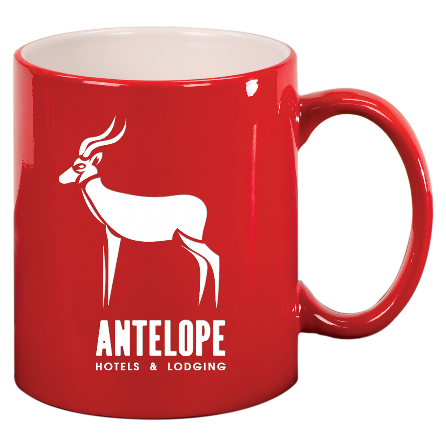 Custom Coffee Mug - 11 oz - Red