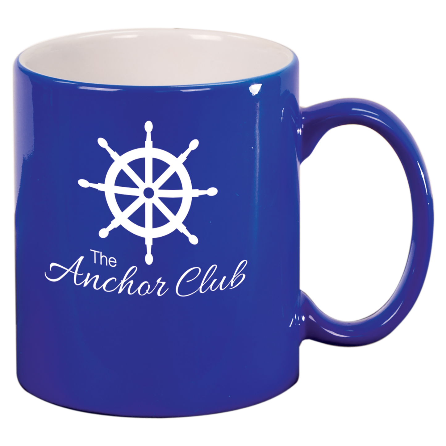 Custom Coffee Mug - 11 oz - Blue