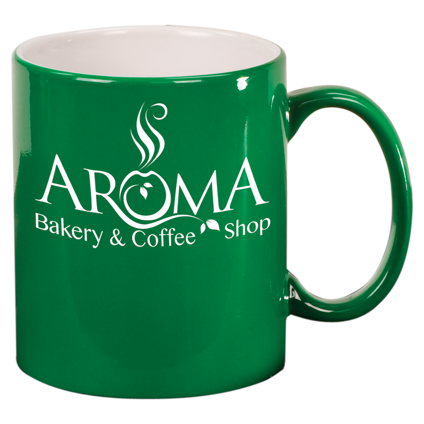 Custom Coffee Mug - 11 oz - Green
