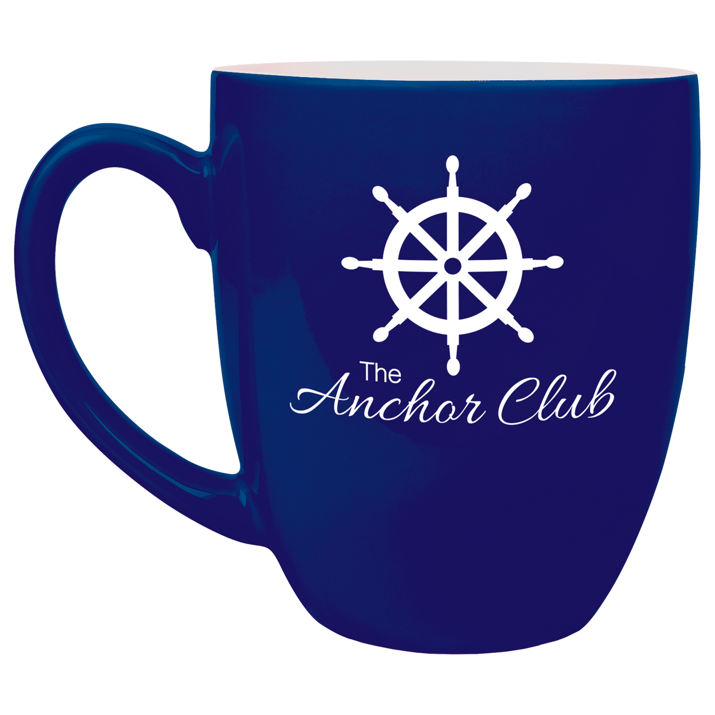 Custom Coffee Mug - 16 oz - blue