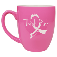 Custom Coffee Mug - 16 oz - Pink