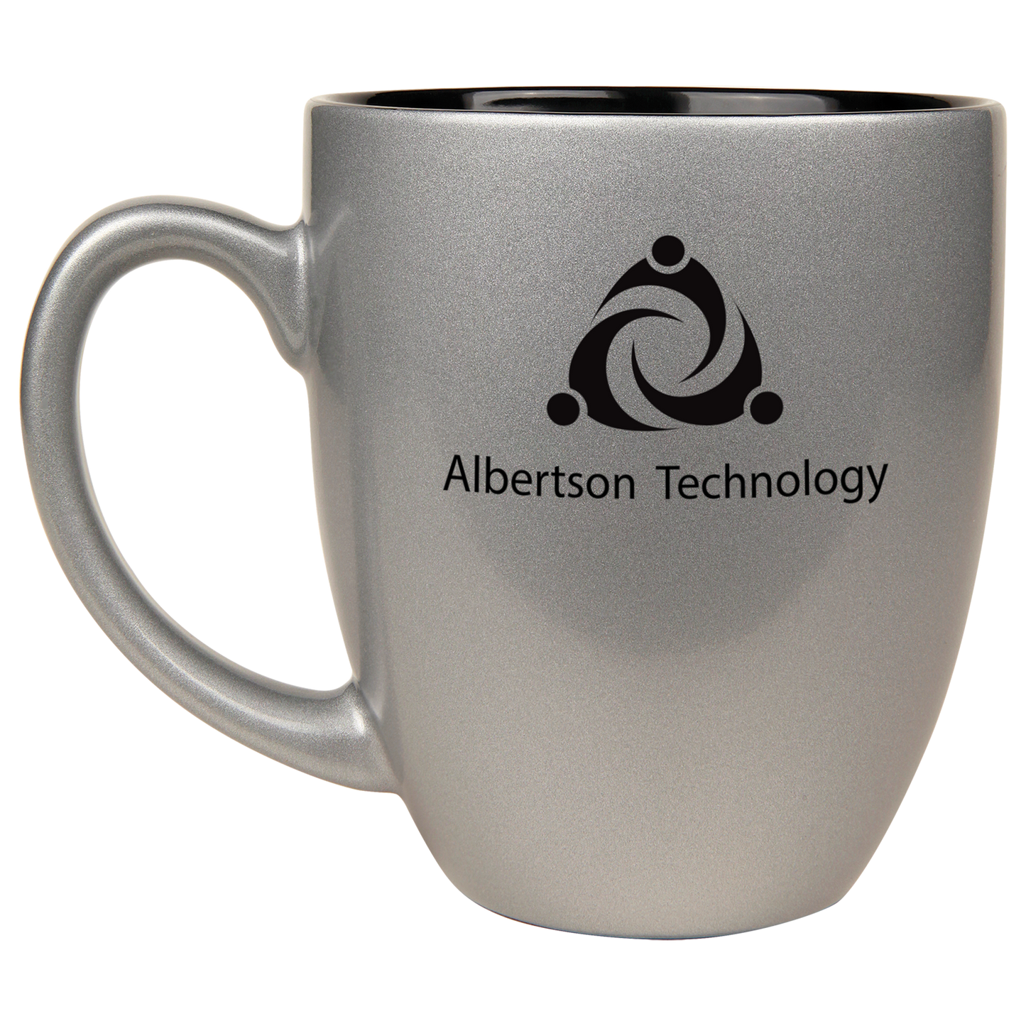 Custom Coffee Mug - 16 oz - Grey
