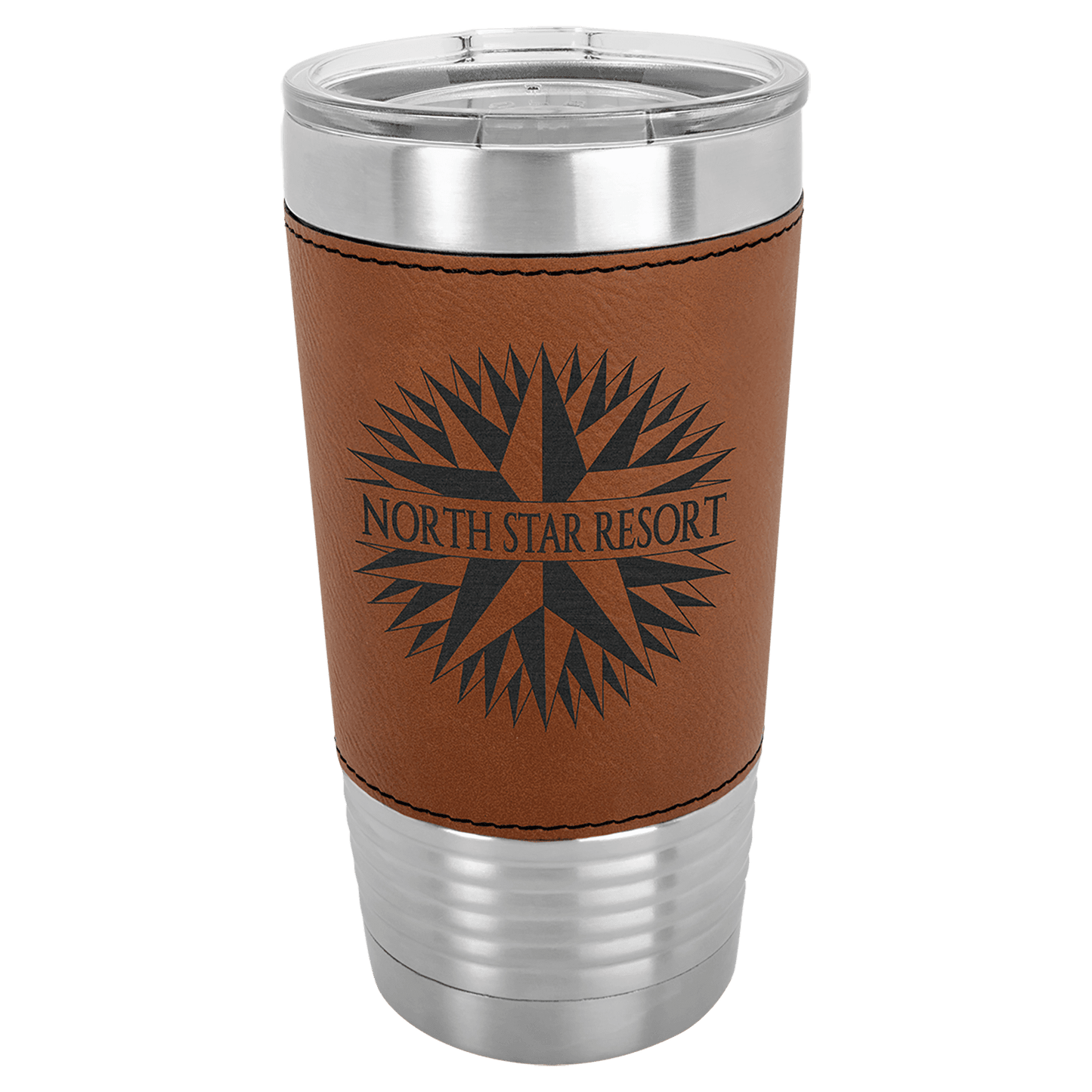 Leather Tumblers - 20 ounce - Rawhide