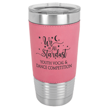 Leather Tumblers - 20 ounce - Pink