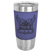 Leather Tumblers - 20 ounce - Purple