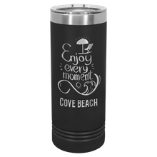 Custom Skinny Tumbler - Black