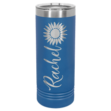 Custom Skinny Tumbler - Blue