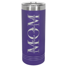 Custom Skinny Tumbler - Purple