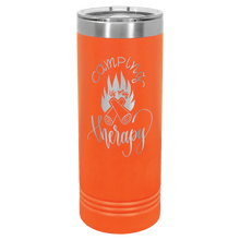 Custom Skinny Tumbler - Orange