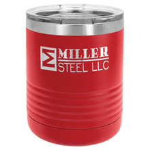 Custom Tumbler - 10 ounce - Red