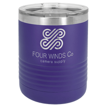 Custom Tumbler - 10 ounce - Purple