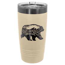 Custom 20 Ounce Tumbler - Beige - Ghost Collection