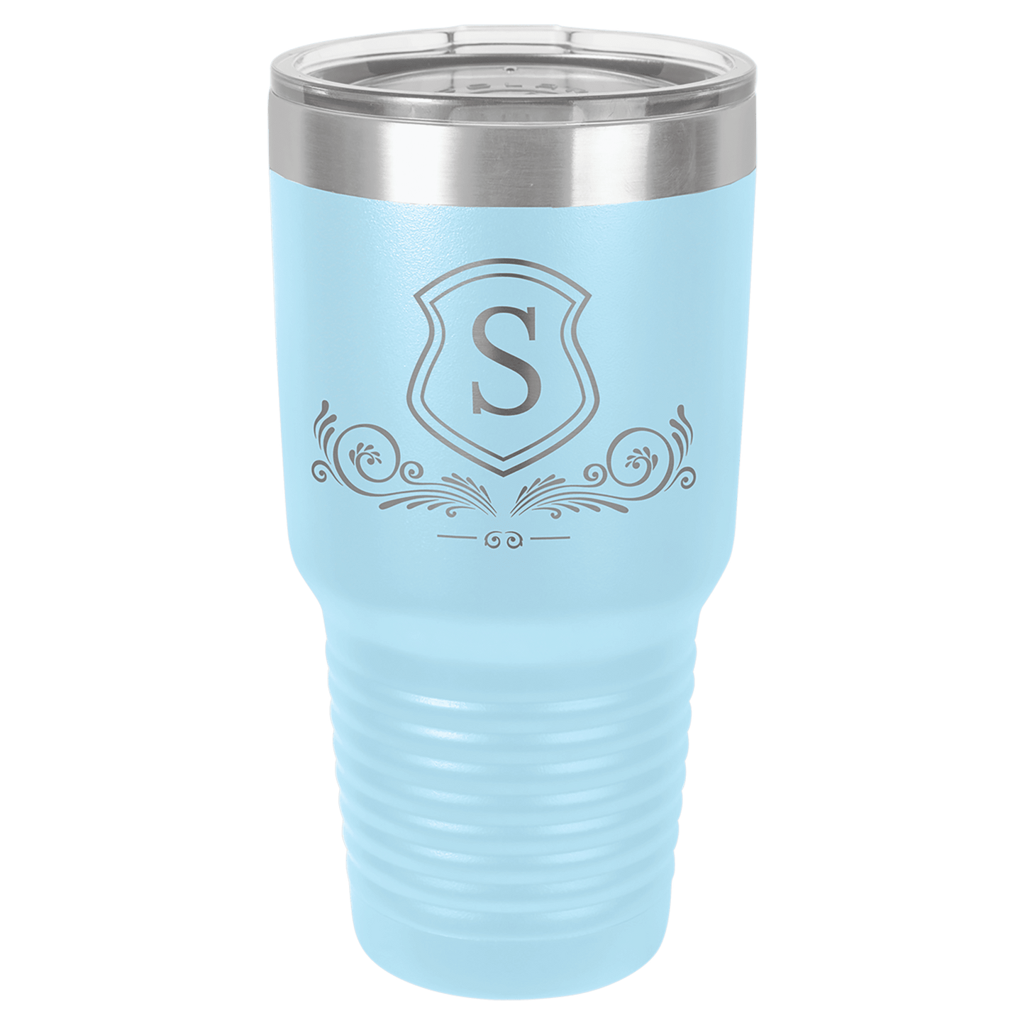 Custom Ringneck Tumbler - 30 Ounce -  Light Blue